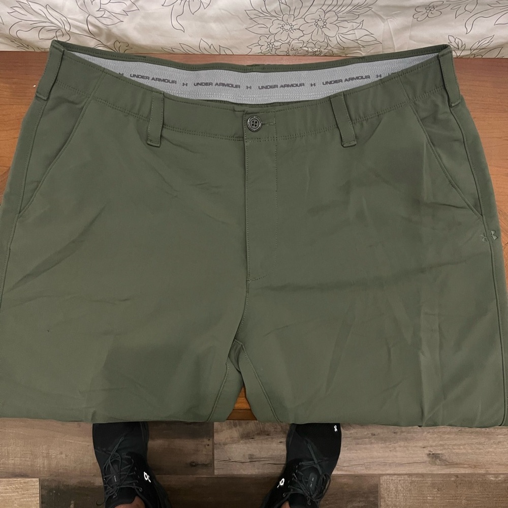 Under Armour Men's Olive Golf Pants